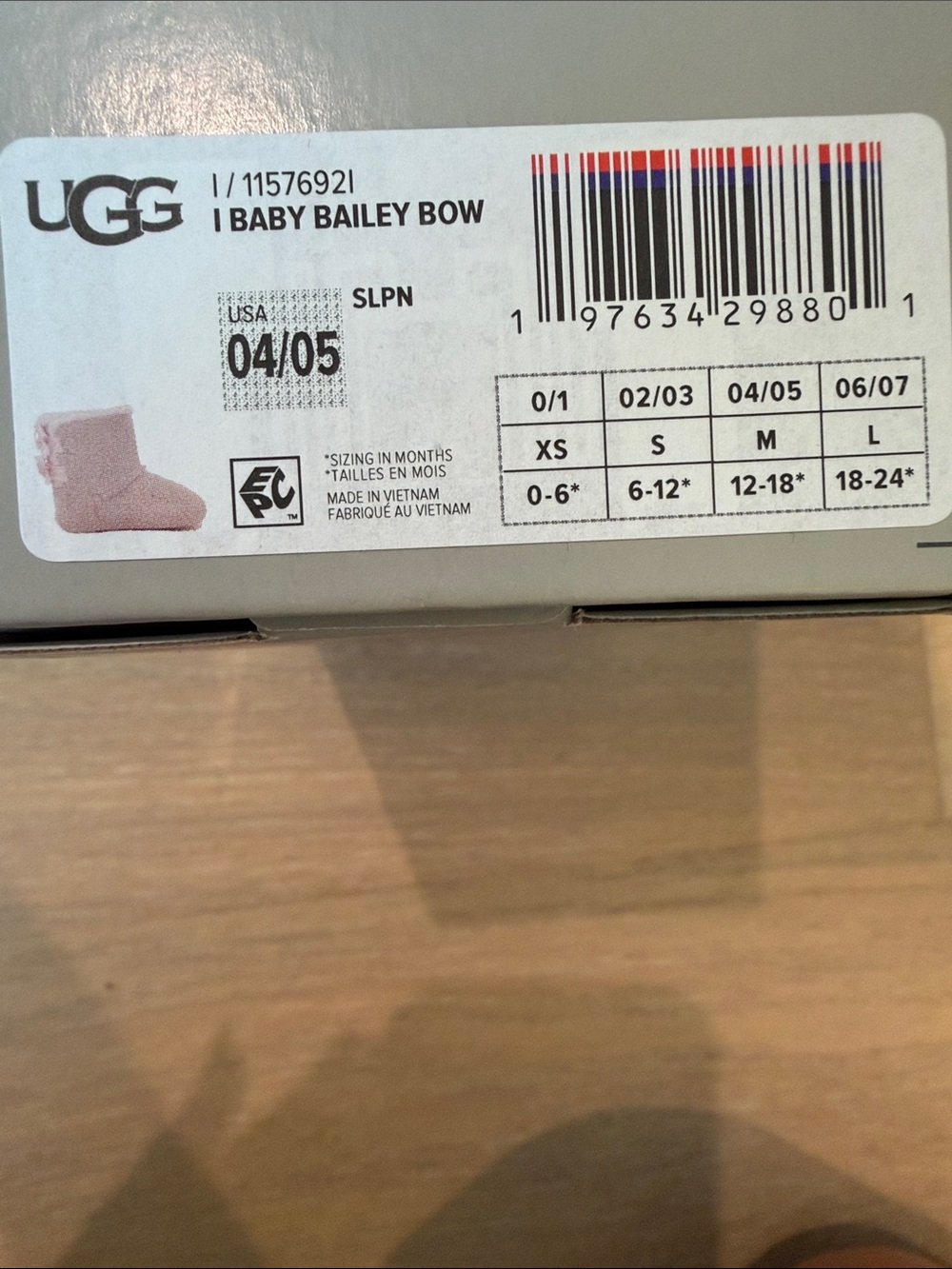 NWT UGG Baby Booties in Soft Pink Suede - Picture 2 of 2